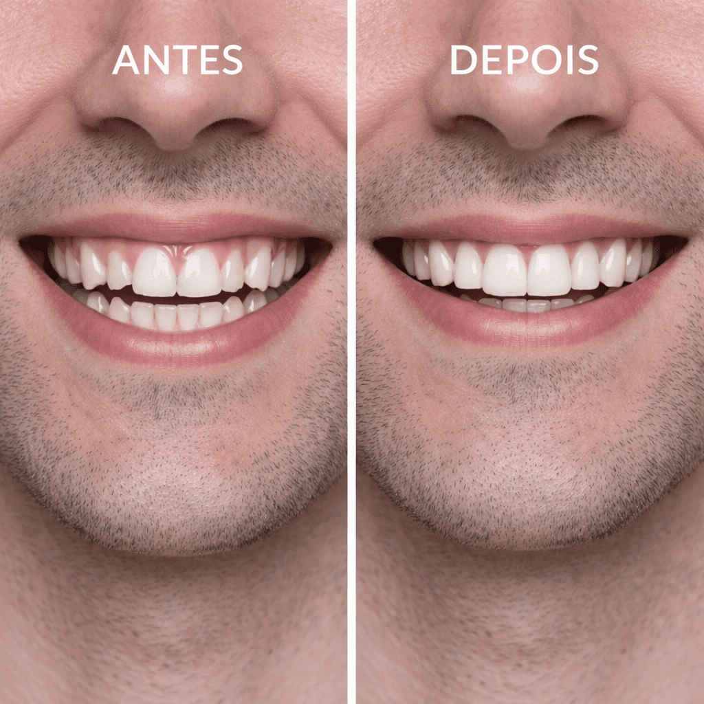 Cirurgia Ortognática. Antes e depois.